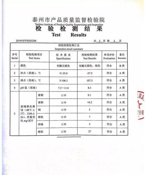 金球防凍液